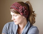 Knitting PDF PATTERN  Evellyn Headband