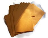 Invitations, Thank you cards, Blank Note Cards, Stationery Set, 25, 4"x5", double sided, Buttercup