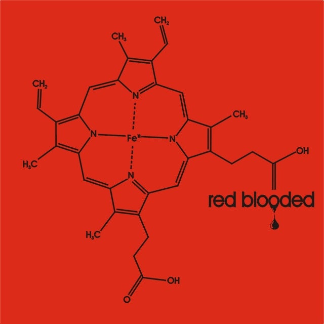 Heme T-Shirt - Red Blooded