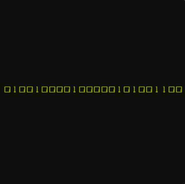 Binary Code T-Shirt - Translation: HAL