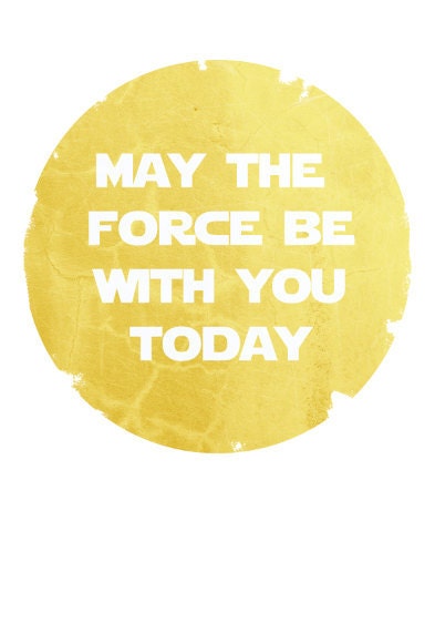 Star Wars Art Inspirational Poster