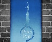 Disney Art Peter Pan Poster movie poster disney poster 11x17