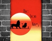 Disney Art The Lion King Poster movie poster disney poster 11x17