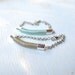 gold rope bracelet // ELIXIR // cream