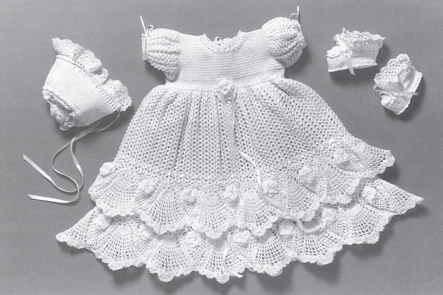 Crochet Christening Gown