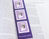 Jubilee corgi in a stamp bookmark