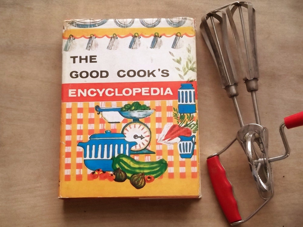 Vintage 1960s cookery book The Good Cook's Encyclopedia