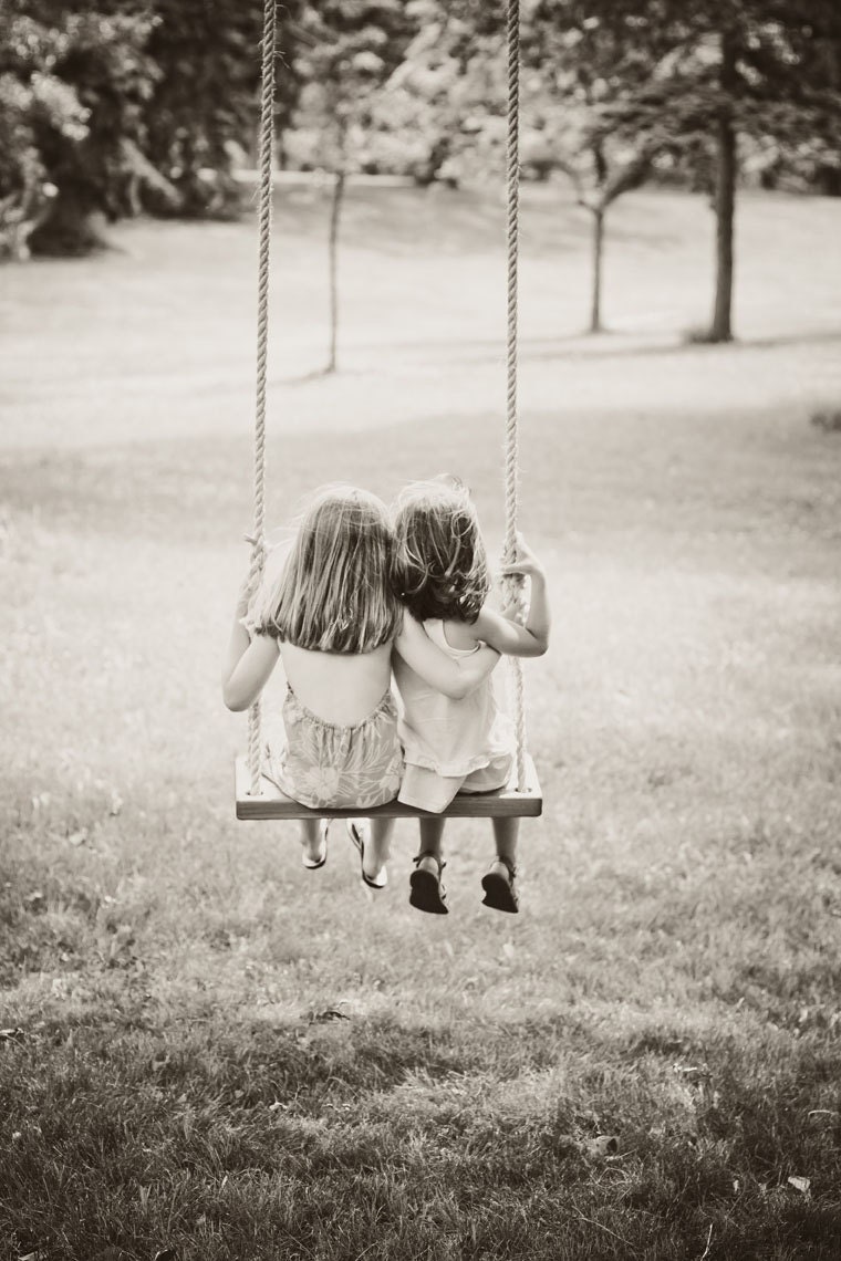 Wooden Bench Swing