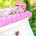 Summer's Delight Headband, Infant headband, photo prop, toddler headband, baby headpiece