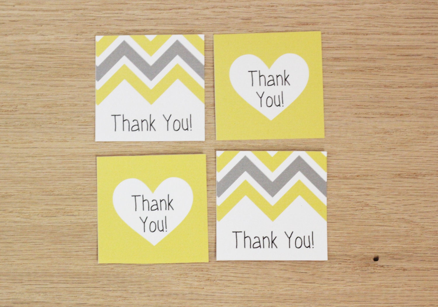 Printable: Chevron Party Favor Thank You Tags