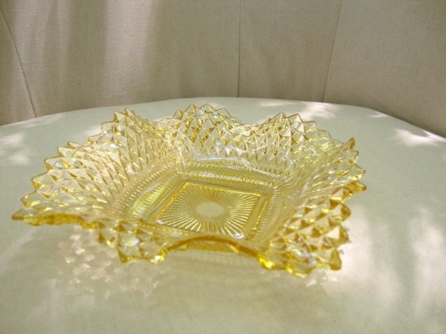 Yellow Depression Glass