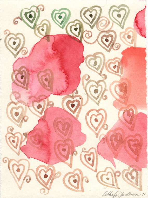 no.14-mehndi sacred heart-Vibrant Watercolor