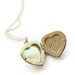 Vintage Heart Locket Necklace Mother Daughter Sterling Silver Jewelry Photo JewelleryTwo Sided N-238 239