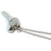 Key and Heart Charm Necklace Sterling Silver Jewelry Chain Jewellery Modern Simple Everyday Delicate Dainty Pendant N-280 N-281