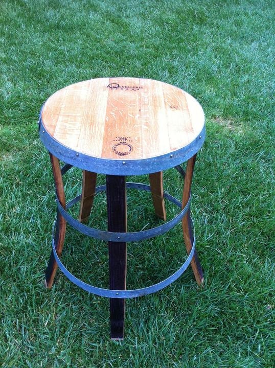 Wine Barrel Bistro Table