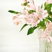 Alstroemeria photograph, pink flowers, bouquet, pastel colours, fine art, set of 3, 16x12, 8x10, Giclée, titled: Alstroemeria II
