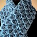 Crochet Pattern Crochet Crocodile Stitch Scarf