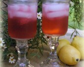 Redneck Wine Glasses Set of 2 Large Mason Jar Beer, Iced Tea or Lemonade Glasses. Pint size and wide Mouth.