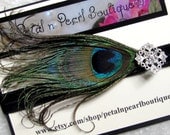 Peacock Feather Headband - Josephine