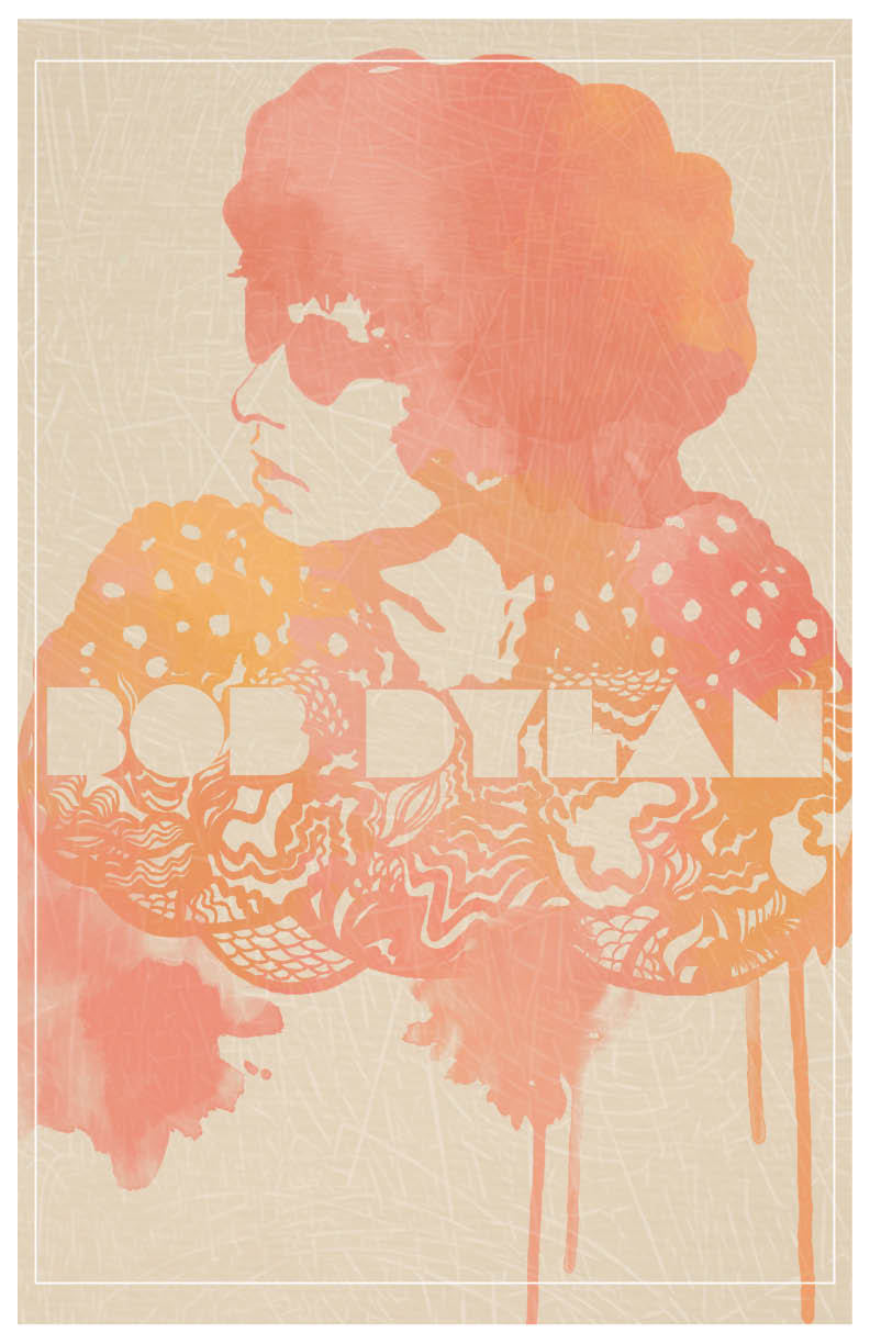 Bob Dylan Illustration