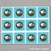 Baby Boy Stork Cupcake Toppers-DIY Party Printable