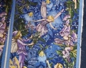Night Nite Fairy Panel from Michael Miller Fabrics  fairies 1 panel licensed print cotton quilt fabric