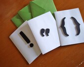 Punctuation Stationery (Set of 3 Cards/Envelopes)