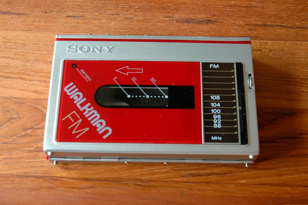 Vintage Sony Walkman WM-F10 - RESERVED for Dave
