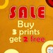 SALE.best ofer Giclee Art Print Limited edition 12''x16'' (A3)by Juri Romanov Orange Optimist