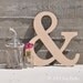 Ampersand MDF Wood Sign