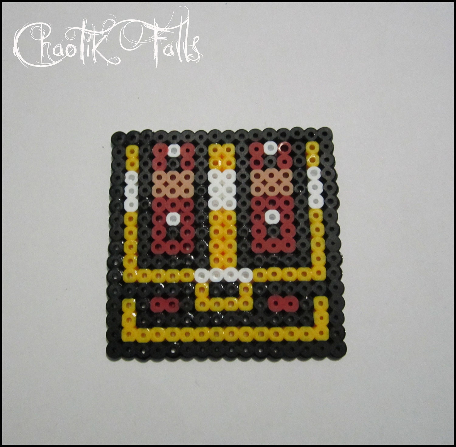 Pixel Art Zelda Mini Chest Perler Beads