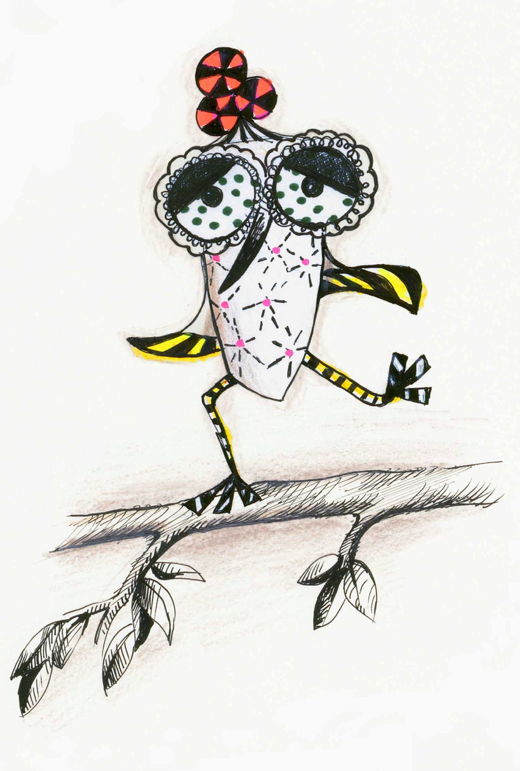 Bird dance, poster