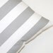 Premier Prints Grey and White Striped Pillow Cover- 20x20 inches- Hidden Zipper Closure