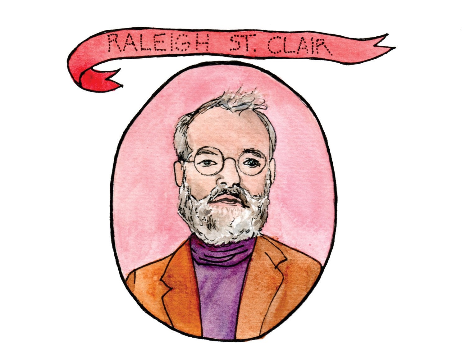 Raleigh St. Clair, "The Royal Tenenbaums," Original, Framed