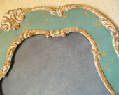 GORGEOUS EXTRA LARGE Ornate Vintage Baroque Framed Chalkboard Magnetic Chalkboard Wedding Menu Board Seating Chart Kitchen Chalkboard Teal