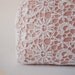 Vintage inspired - White Lace Wedding Clutch Purse covered on Dusty Pink Silk