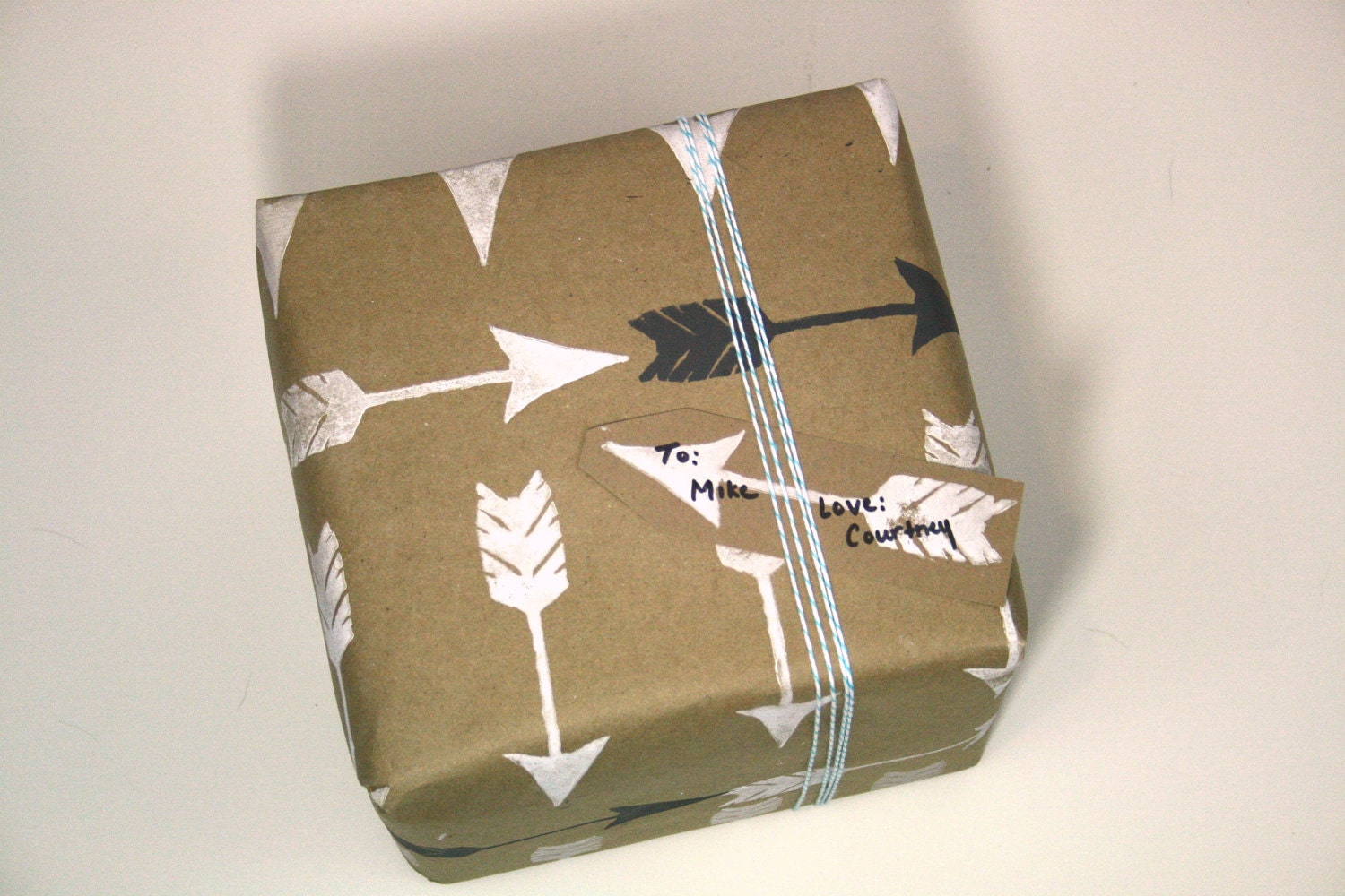 Arrow Wrapping Paper Kraft paper gift wrap for any occasion