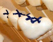 Cake Pop Ice Skates & Snowflakes -- 1 Dozen