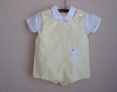 vintage jon jon baby romper 12 months