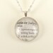 Personalized Necklace - Custom Dictionary Word Necklace - Dictionary Jewelry