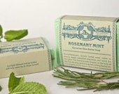 Rosemary Mint Glycerine Shea Butter Soap Made by Nuns