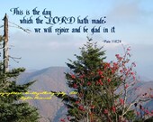 5.5" x 4" Any Occasion Card (blank inside) - Just Beautiful in North Carolina
