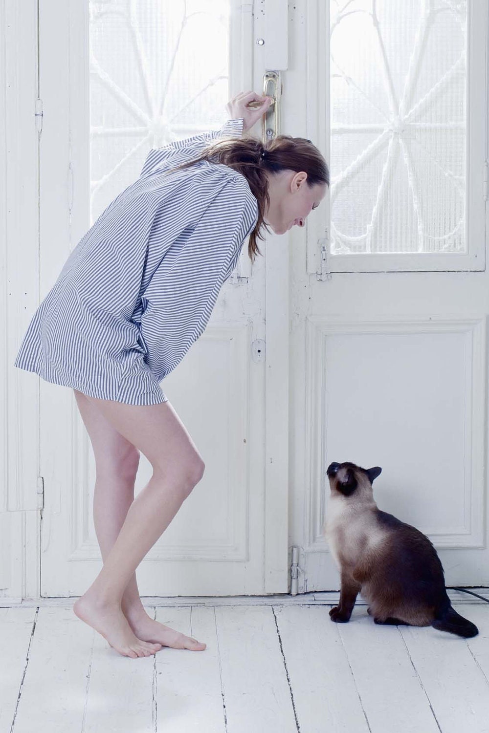 Balloon Nightshirt // Light Blue