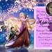 Disney's Tangled Birthday Party Invitation 5 Options Available- Digital File