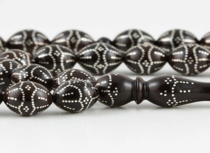 Kombolois-Worry beads-Prayer beads-Walnut