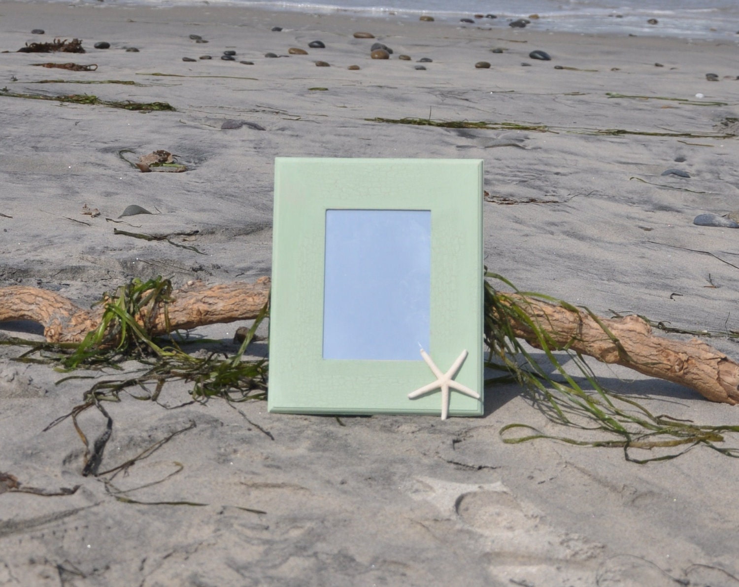 Starfish Mirror Shabby Chic Beachy Gorgeous