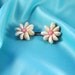 Shell Hair Clips, Flower Cowry Shell Hair Clips