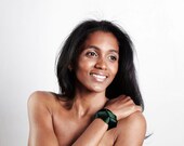 Broad Bracelet Green