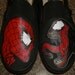 Handpainted Spider-Man vs Venom  Shoes Vans