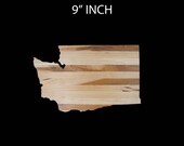 9"  Washington State Shaped Cutting Board / Barboard